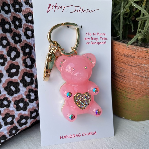 Betsey Johnson Accessories - Betsey Johnson gummy bear keychain bag charm